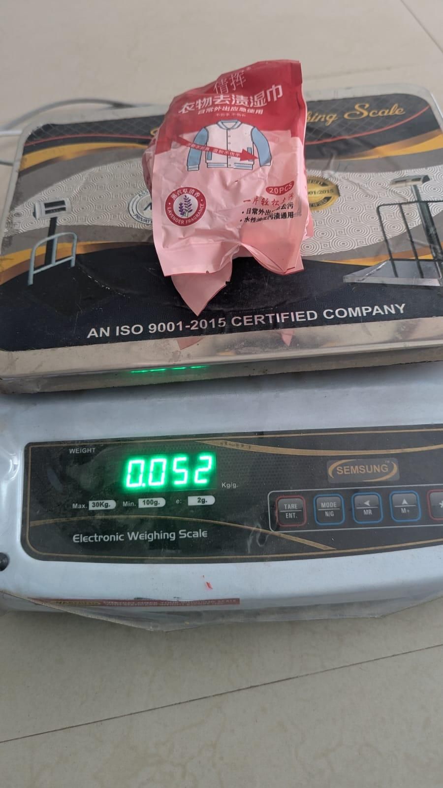 Stain Removal Wet Wipes